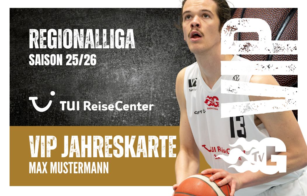 Jahreskarte VIP Saison 25/26 ( inkl. Fanschal, lim. T-Shirt, Essen & Trinken )